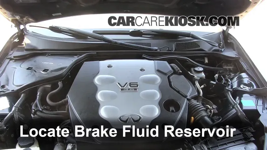2006 Infiniti G35 X 3.5L V6 Brake Fluid
